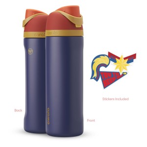 Captain Marvel Owala 24oz FreeSip: Marvel Stainless Steel Water Bottle | 4567-BMKAU