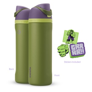 Hulk Owala 24oz FreeSip: Marvel Stainless Steel Water Bottle | 8015-BEFCR