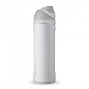 Shy Marshmallow Owala 24oz FreeSip® Stainless Steel Water Bottle | 5861-TXOKE