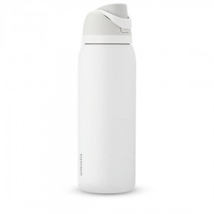 Shy Marshmallow Owala 40oz FreeSip® Stainless Steel Water Bottle | 9542-SDXIF