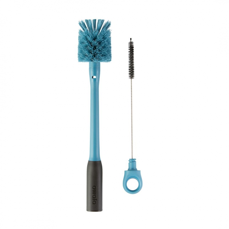 Blue Owala 2-in-1 Bottle Brush | 9852-MAEWJ