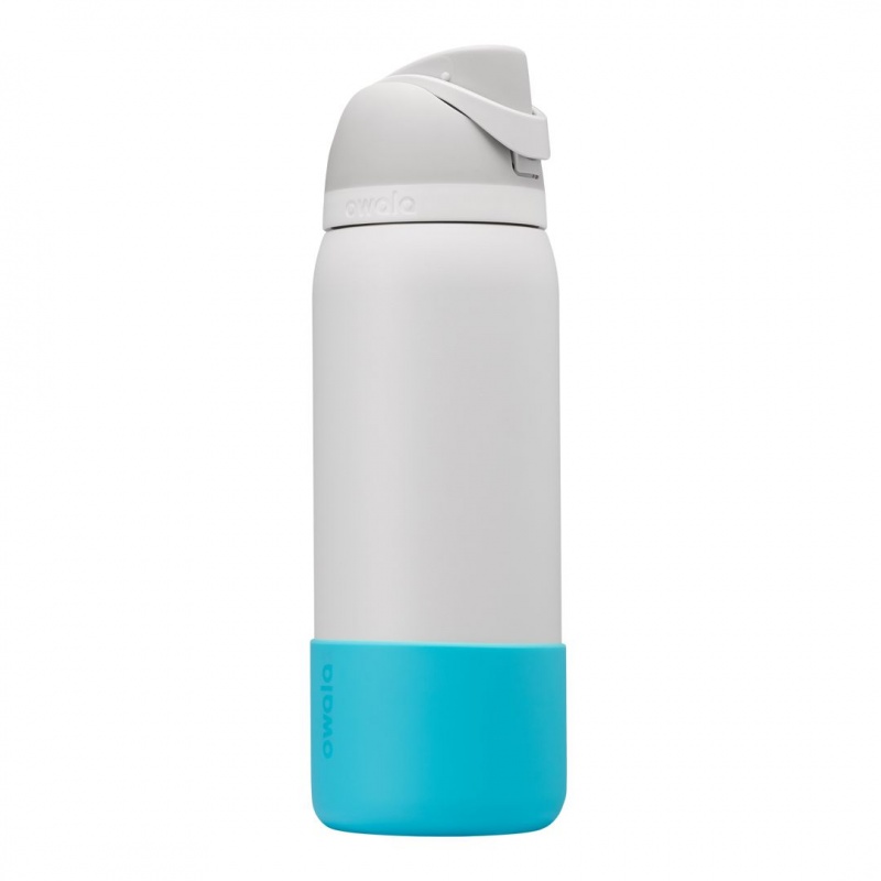 Bright Blue Owala 32oz Silicone Bottle Boot | 2415-LUZQI