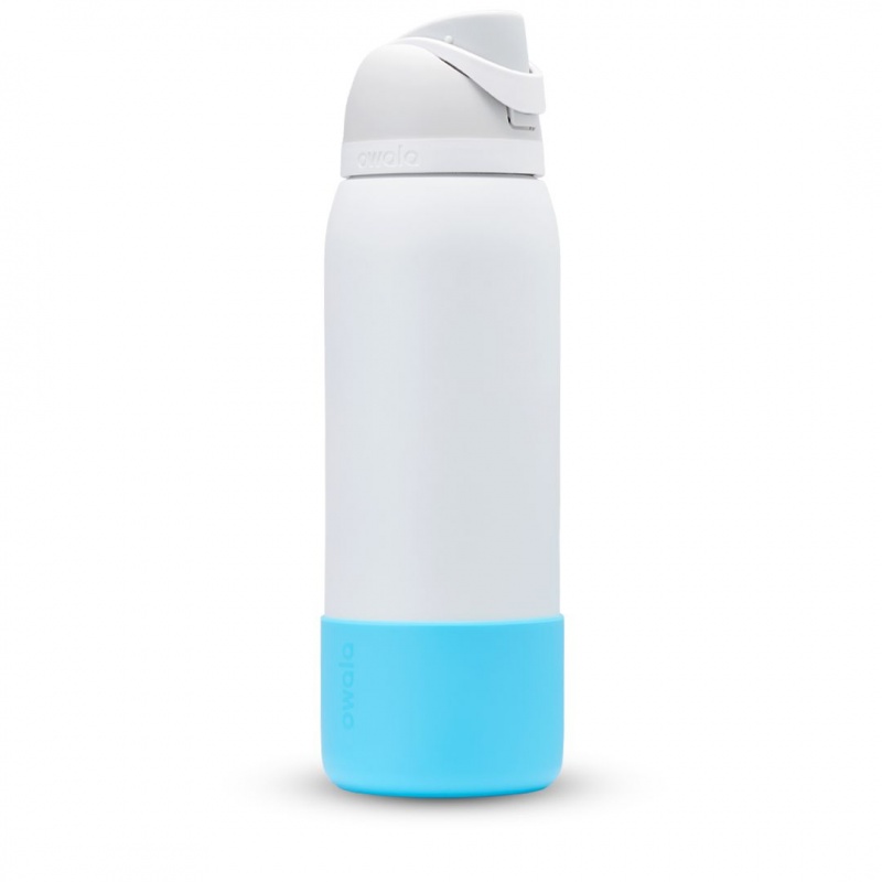 Bright Blue Owala 40oz Silicone Bottle Boot | 9483-OTJAE