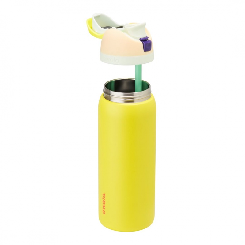 Lemon Limeade Owala 32oz FreeSip® Stainless Steel Water Bottle | 8730-WZHCG