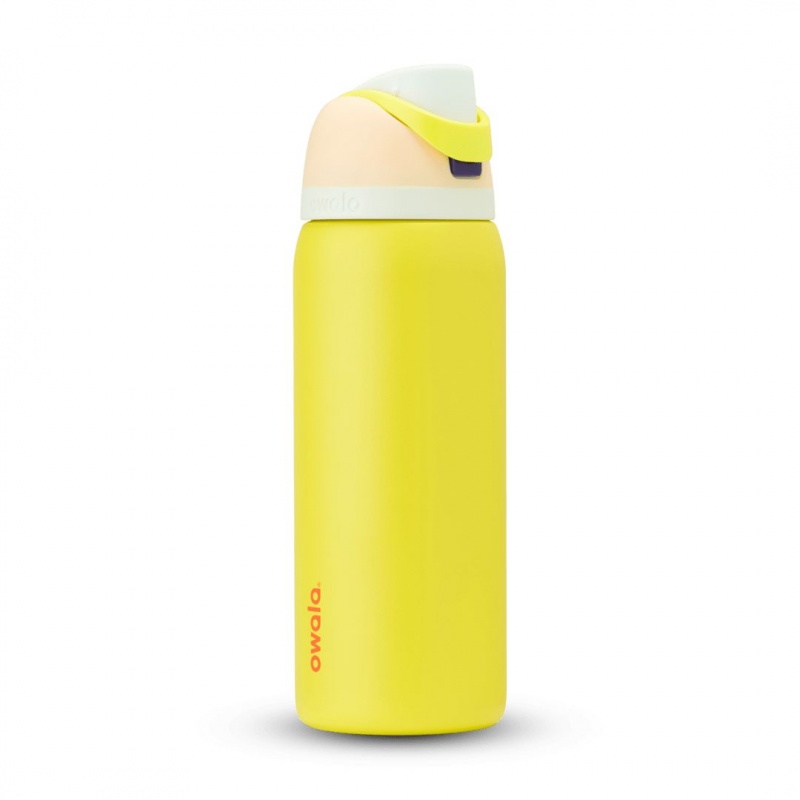 Lemon Limeade Owala 32oz FreeSip® Stainless Steel Water Bottle | 8730-WZHCG