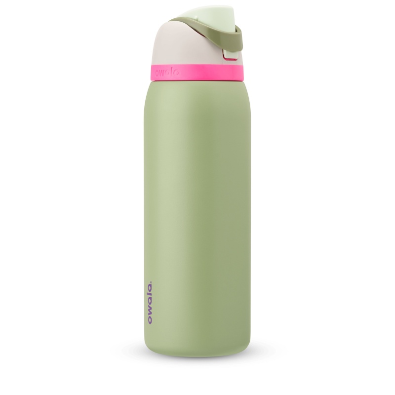 Neo Sage Owala 40oz FreeSip® Stainless Steel Water Bottle | 5138-TNEBP