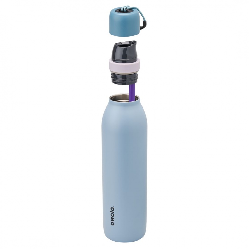 Rainstorm Owala 24oz FreeSip® Twist Water Bottle | 1593-AXPNY