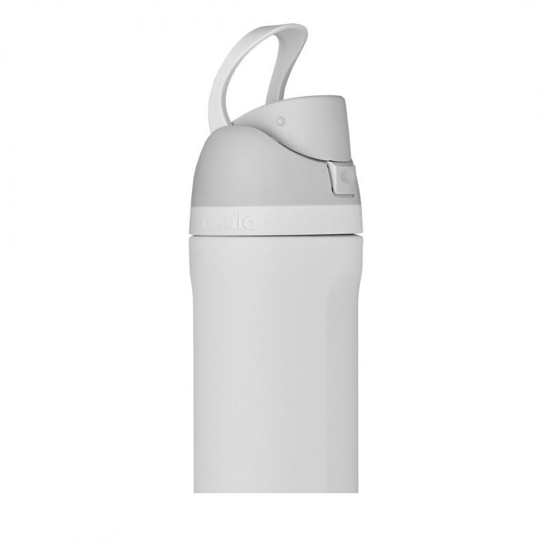 Shy Marshmallow Owala 24oz FreeSip® Stainless Steel Water Bottle | 5861-TXOKE