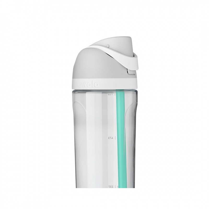 Shy Marshmallow Owala 25oz FreeSip® Tritan Water Bottle | 7312-CZBND