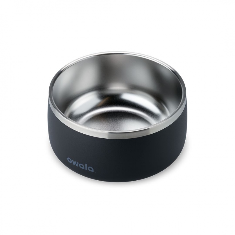 Very Dark Owala 6 Cups Pet Bowl | 0946-TMVJK